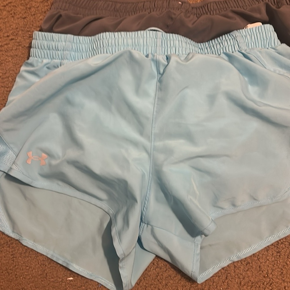 Under Armour Women's Sky Blue Athletic Shorts